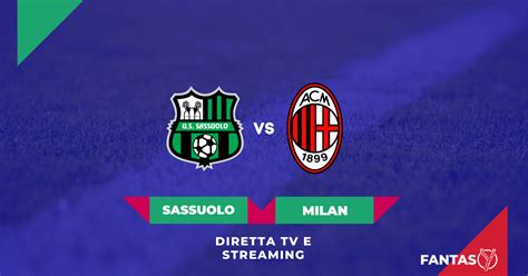 sassuolo-milan streaming telegram